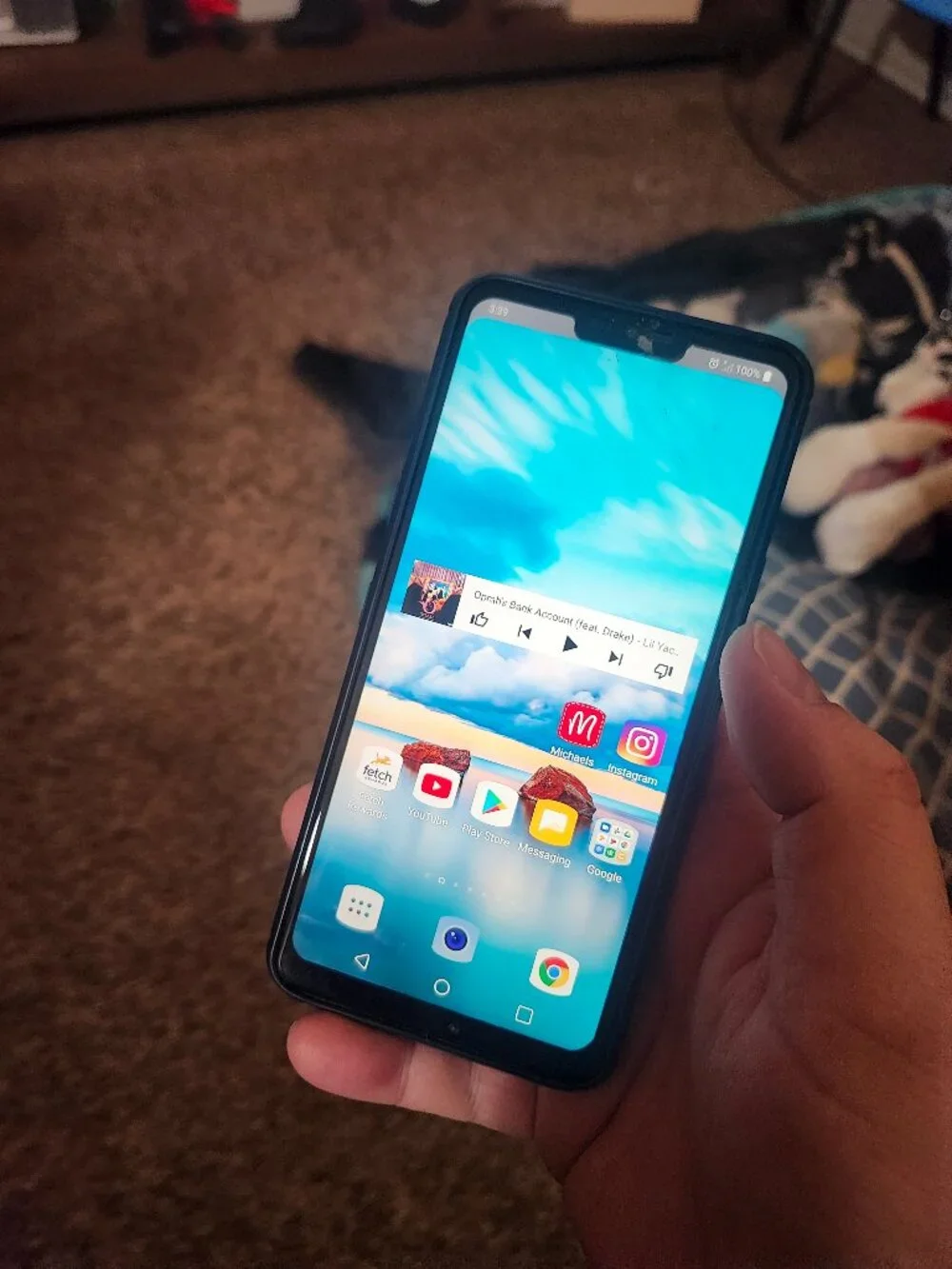 LG G7 ThinQ 64GB Black (Tested Working) Verizon edition